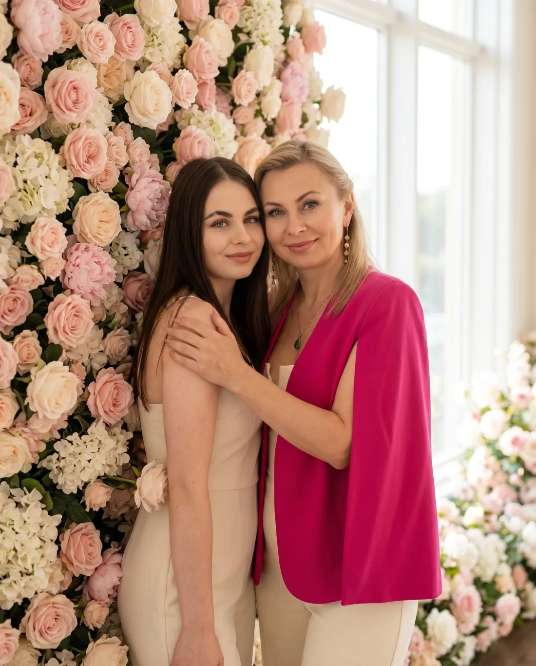 Nadezhda and Arina — mother and daughter, founders of Under Wonder Flowers